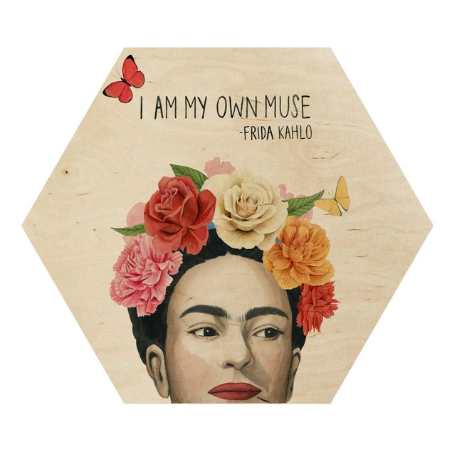 Hexagonala tavlor Frida's Thoughts - Muse