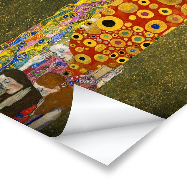 Tavlor konstutskrifter Gustav Klimt - Hope II