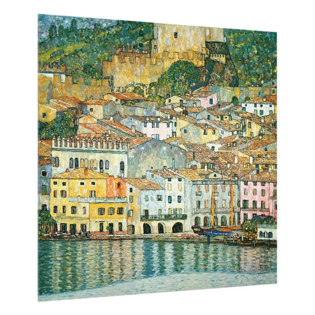 Konstutskrifter Gustav Klimt - Malcesine On Lake Garda