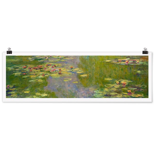 Konststilar Claude Monet - Green Waterlilies