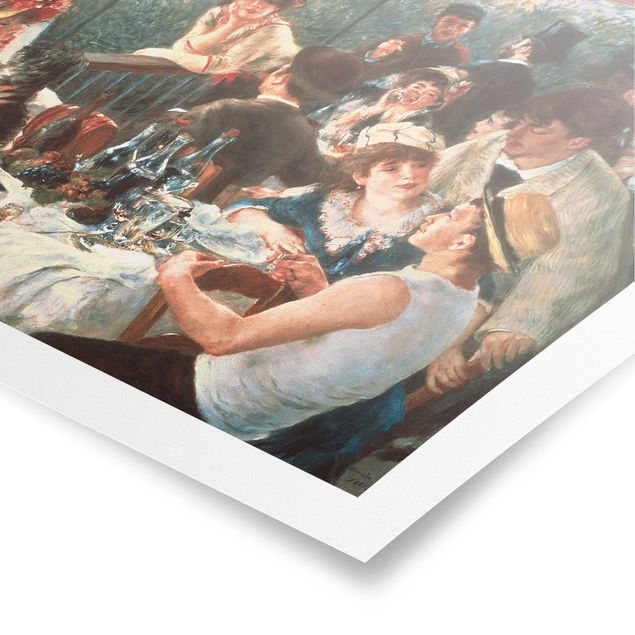 Posters konstutskrifter Auguste Renoir - Luncheon Of The Boating Party