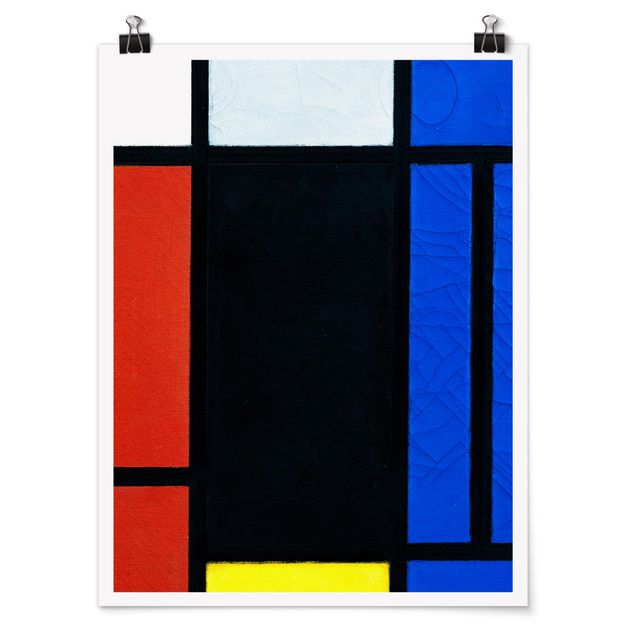 Konststilar Piet Mondrian - Tableau No. 1