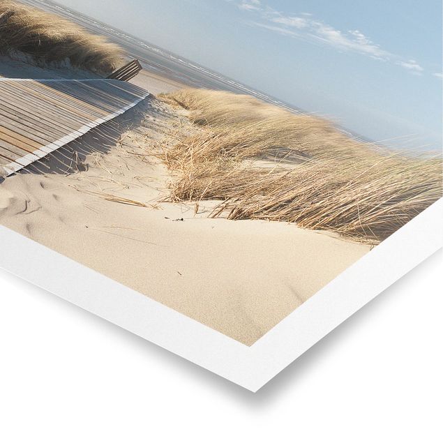 Posters landskap Baltic Sea Beach