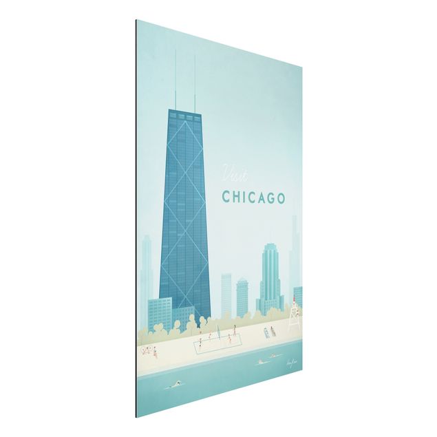 Kök dekoration Travel Poster - Chicago