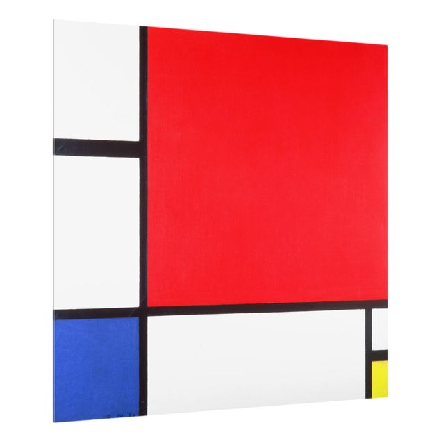 Konstutskrifter Piet Mondrian - Composition Red Blue Yellow