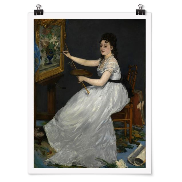 Konststilar Edouard Manet - Eva Gonzalès