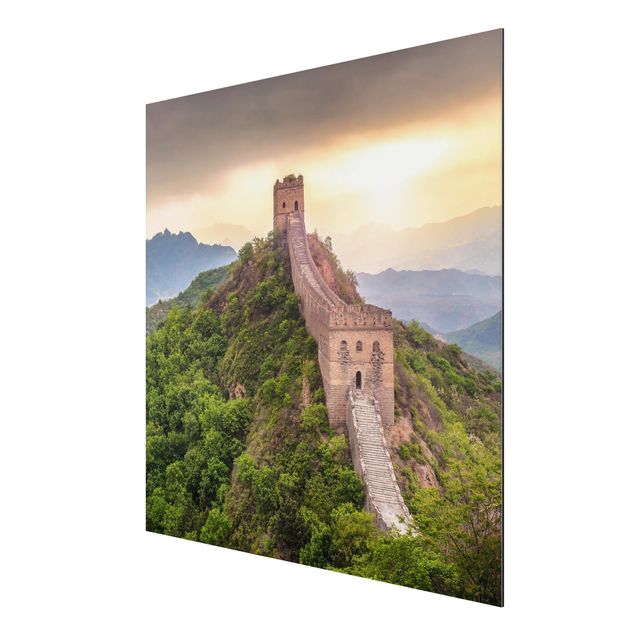 Tavlor landskap The Infinite Wall Of China