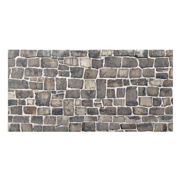 glasskivor kök Crushed Stone Wallpaper Stone Wall