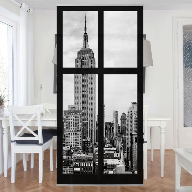 Kök dekoration Window New York Empire State Building