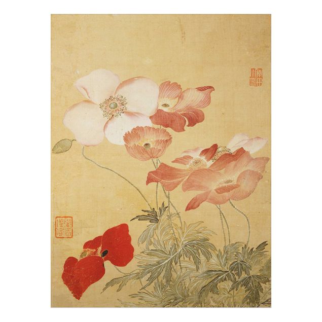 Kök dekoration Yun Shouping - Poppy Flower