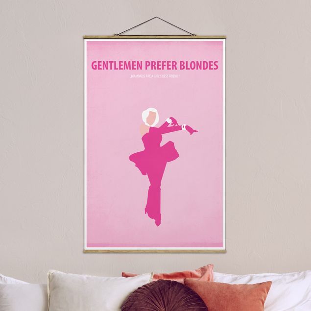 Kök dekoration Film Poster Gentlemen Prefer Blondes II