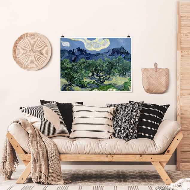 Konststilar Impressionism Vincent Van Gogh - Olive Trees