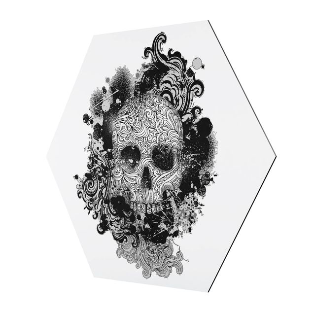 Hexagonala tavlor Skull