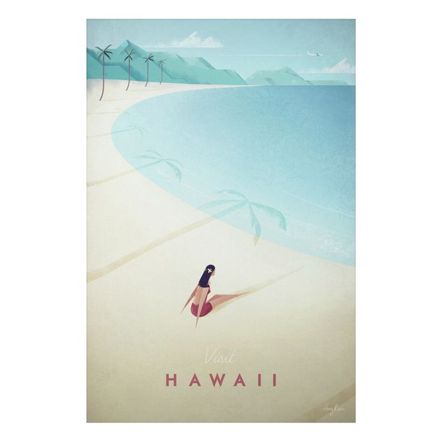 Tavlor bergen Travel Poster - Hawaii
