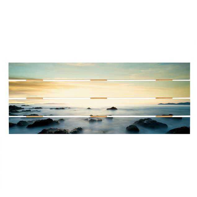 Tavlor Sunset Over The Ocean
