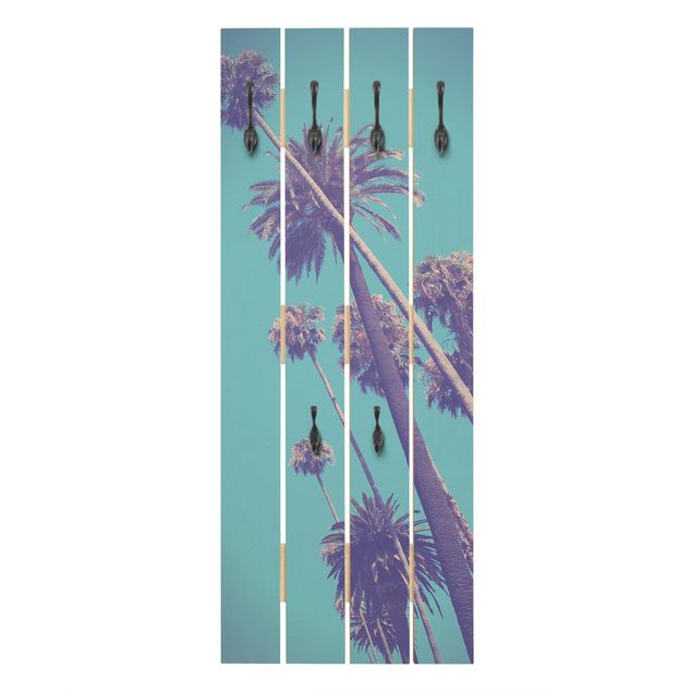 Klädhängare vägg Tropical Plants Palm Trees And Sky