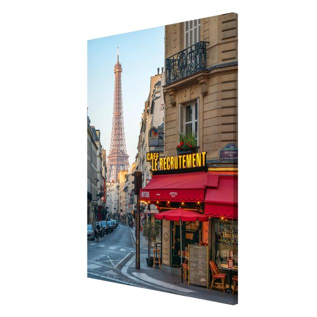 Tavlor arkitektur och skyline Streets Of Paris