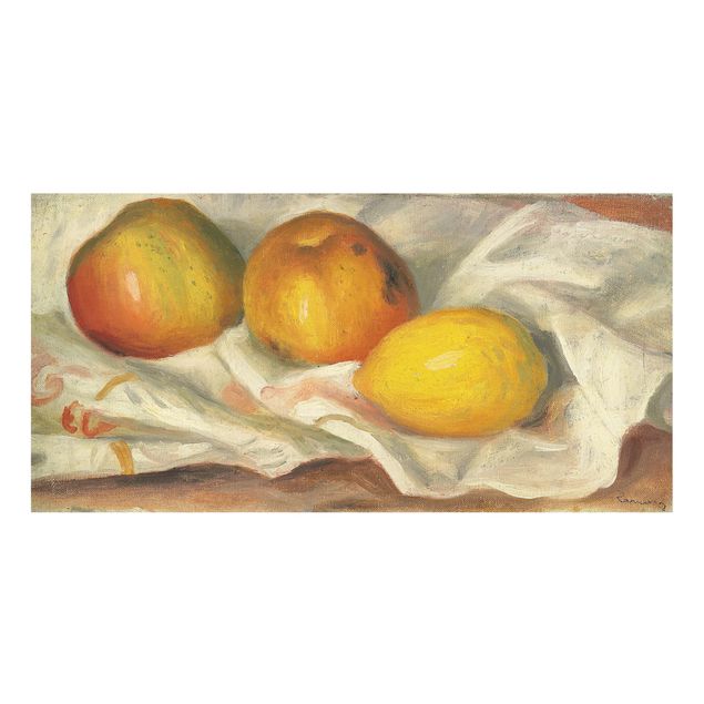 Konststilar Auguste Renoir - Apples And Lemon