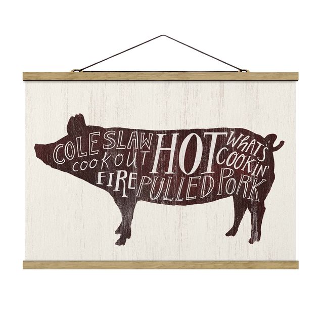 Tavlor djur Farm BBQ - Pig