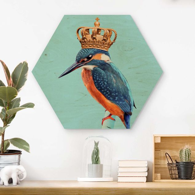 Tavlor Jonas Loose Kingfisher With Crown