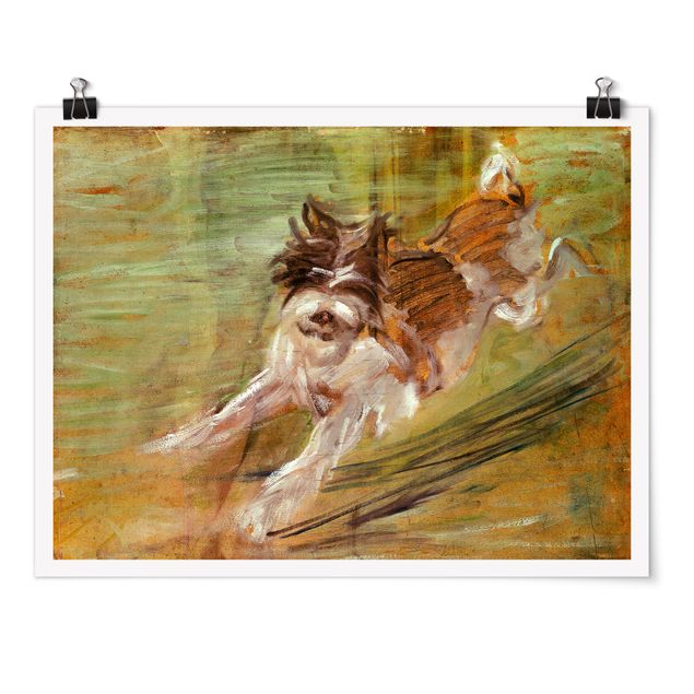 Konstutskrifter Franz Marc - Jumping Dog