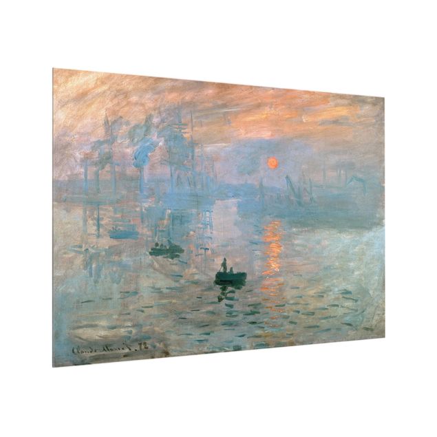 Konstutskrifter Claude Monet - Impression