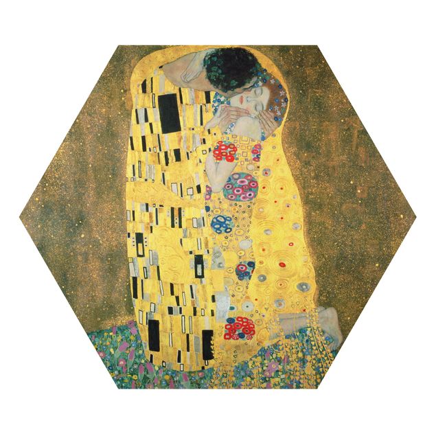 Tavlor naken och erotik Gustav Klimt - The Kiss