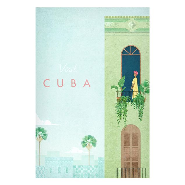 Tavlor arkitektur och skyline Tourism Campaign - Cuba