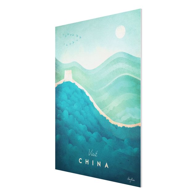 Tavlor konstutskrifter Travel Poster - China