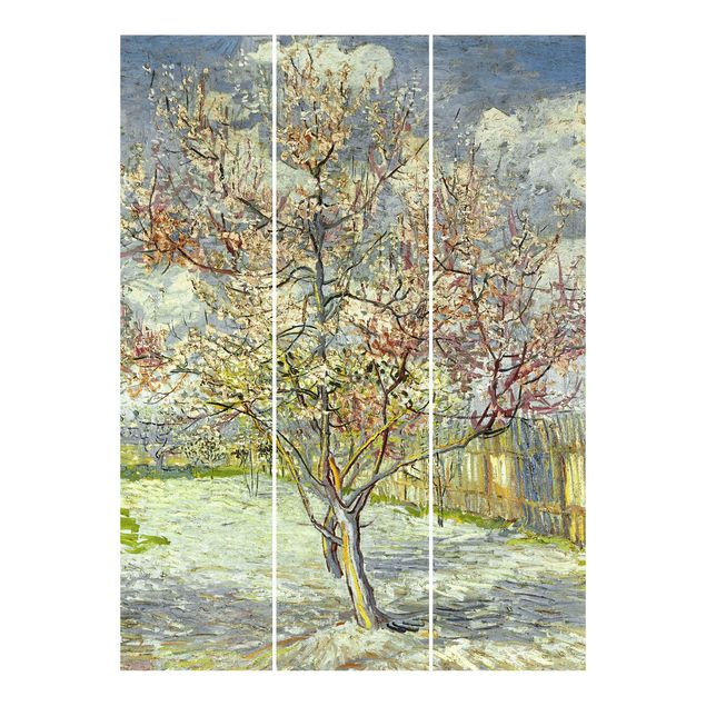Konststilar Pointillism Vincent Van Gogh - Peach Blossom In The Garden