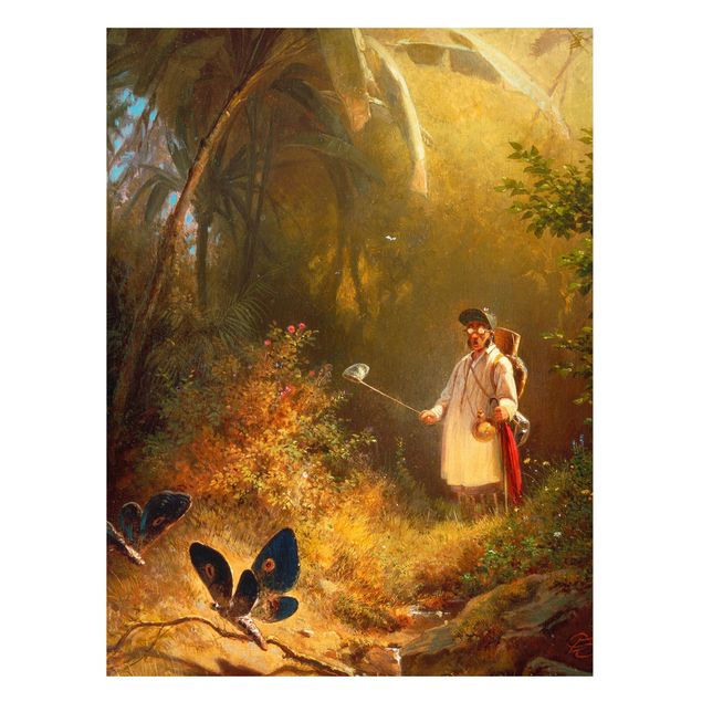 Konststilar Romantik Carl Spitzweg - The Butterfly Hunter