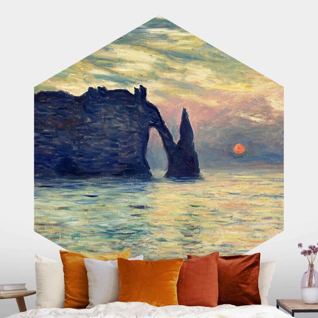 Kök dekoration Claude Monet - Rock Sunset