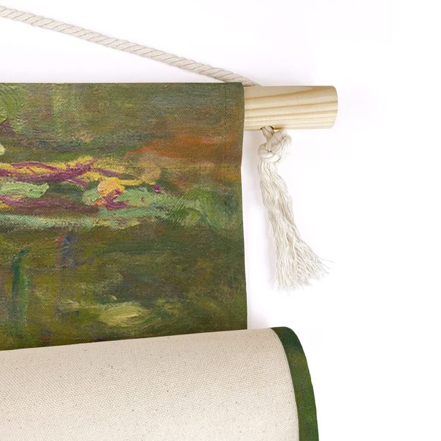 Gobeläng Claude Monet - Green Waterlilies