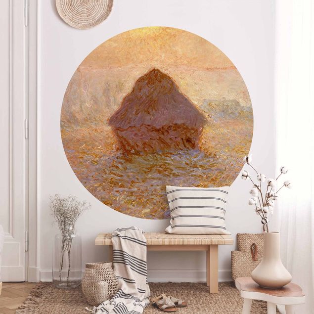 Kök dekoration Claude Monet - Haystack In The Mist