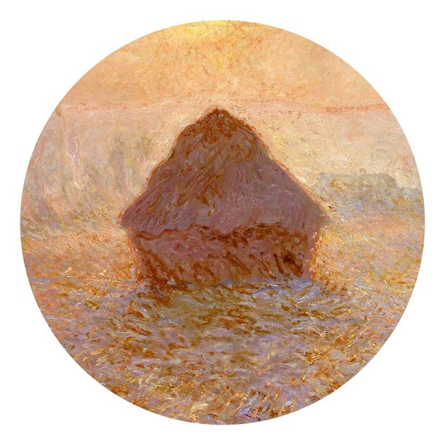 Konststilar Claude Monet - Haystack In The Mist