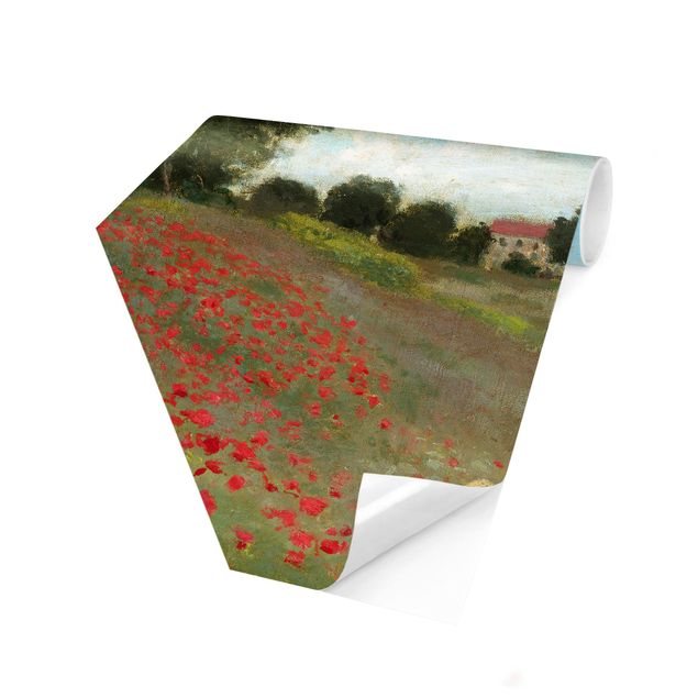 Konststilar Claude Monet - Poppy Field At Argenteuil