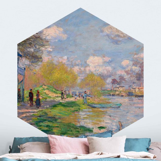Konststilar Impressionism Claude Monet - River Seine