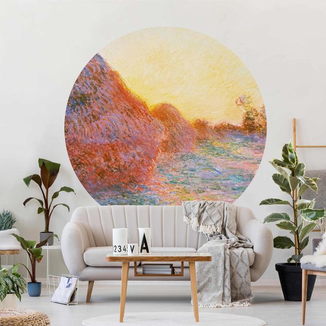 Konststilar Impressionism Claude Monet - Haystack In Sunlight