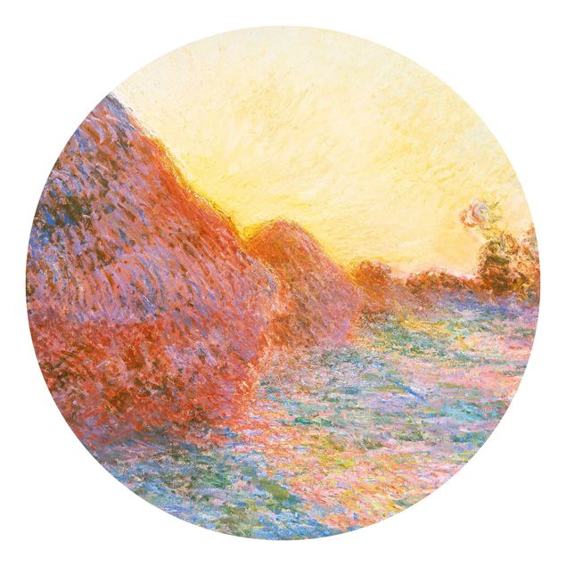 Konststilar Claude Monet - Haystack In Sunlight
