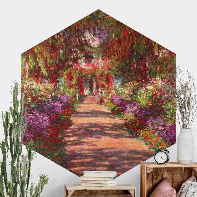 Kök dekoration Claude Monet - Pathway In Monet's Garden At Giverny
