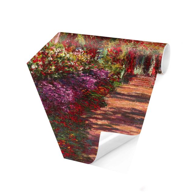 Fototapeter blommor  Claude Monet - Pathway In Monet's Garden At Giverny