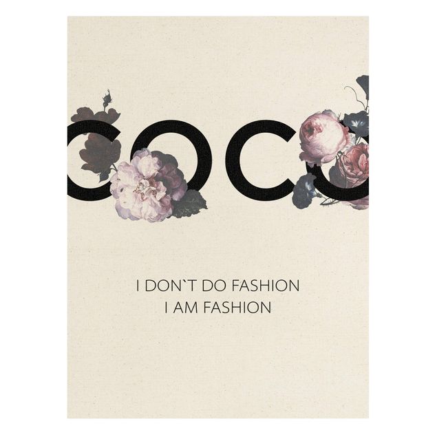 Tavlor COCO - I dont´t do fashion Roses
