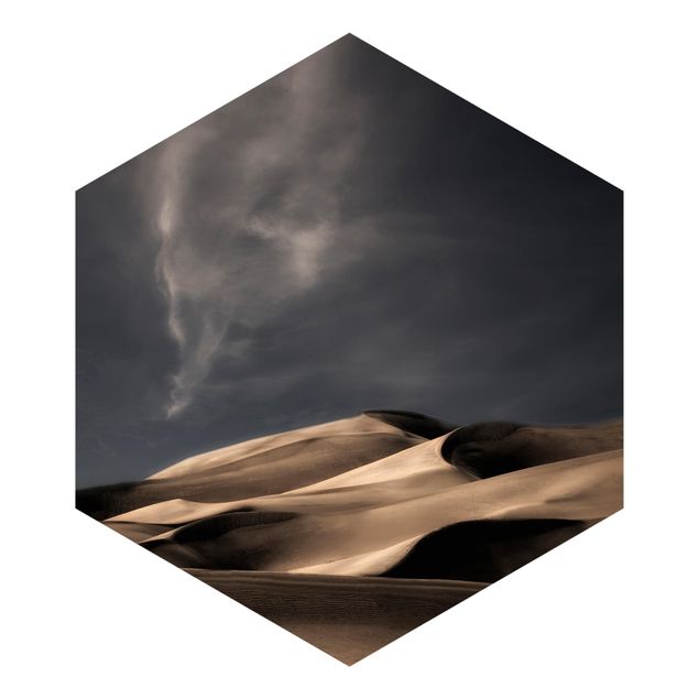 Fototapeter svart och vitt Colorado Dunes