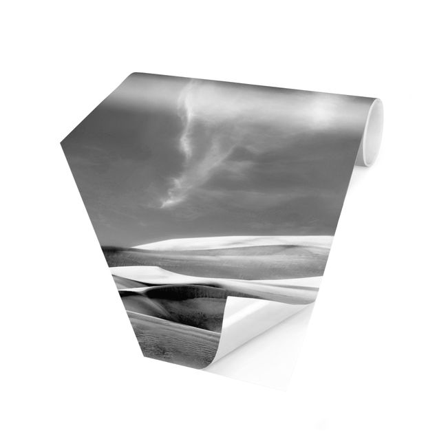Fototapeter svart och vitt Colorado Dunes Black And White