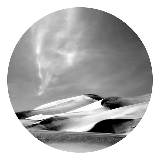 Tapeter modernt Colorado Dunes Black And White