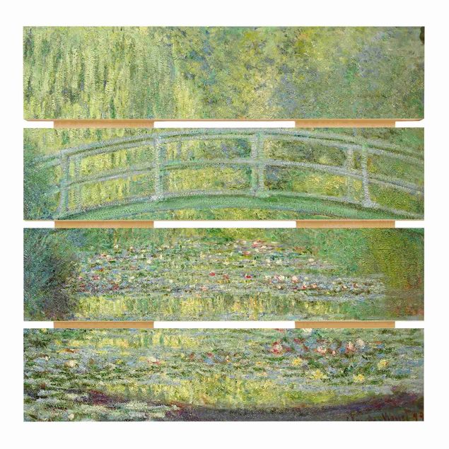 Konststilar Claude Monet - Japanese Bridge