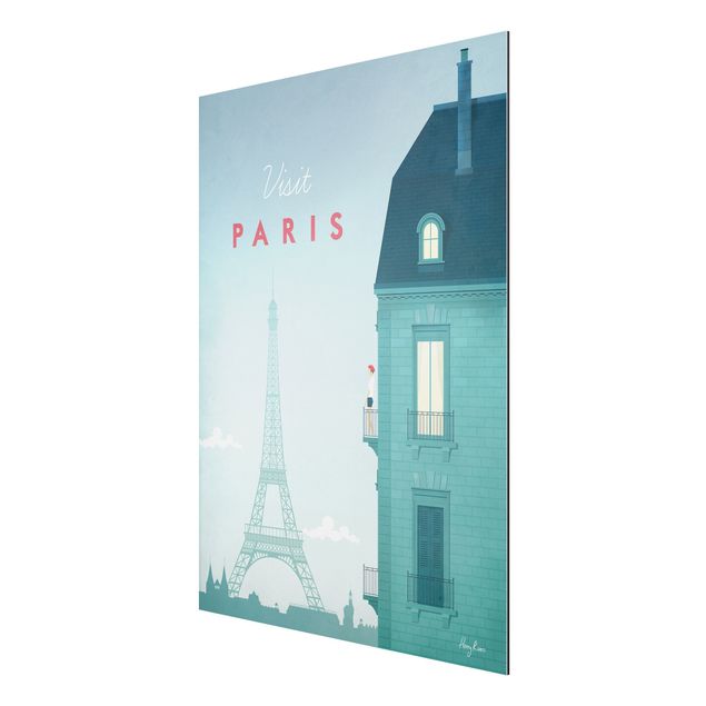 Tavlor arkitektur och skyline Travel Poster - Paris