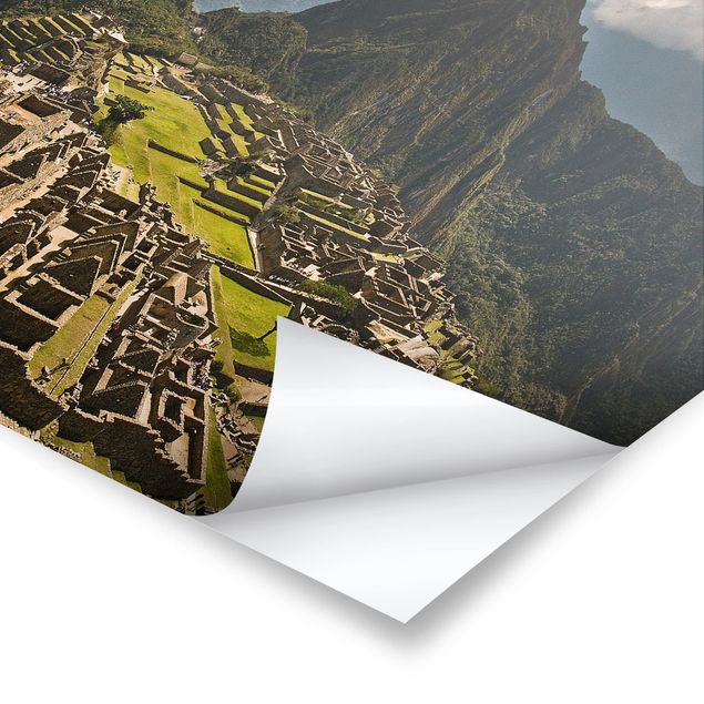 Tavlor grön Machu Picchu