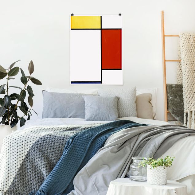 Konstutskrifter Piet Mondrian - Composition I