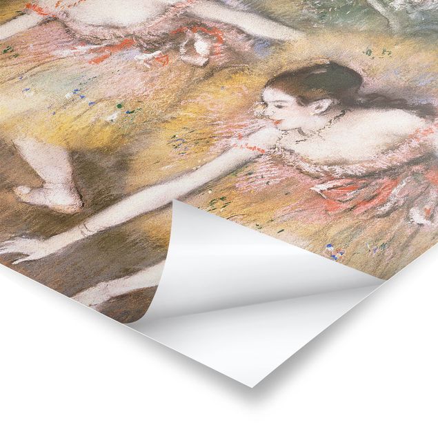 Tavlor konstutskrifter Edgar Degas - Dancers Bending Down